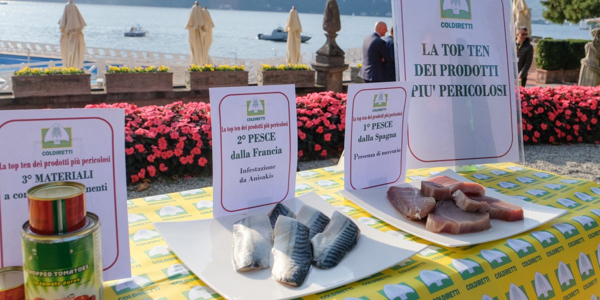Forum di Cernobbio, i cibi contaminati venduti in Italia
