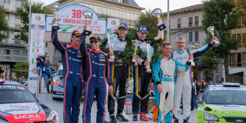Rally Aci Como-Etv, largo ai giovani: trionfano Kevin Gilardoni e Alessandro Re