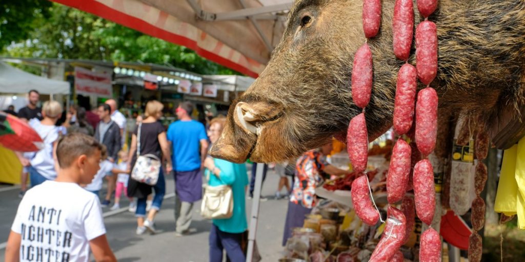 Coldiretti alla fiera di Alzate con il km zero e la fattoria didattica