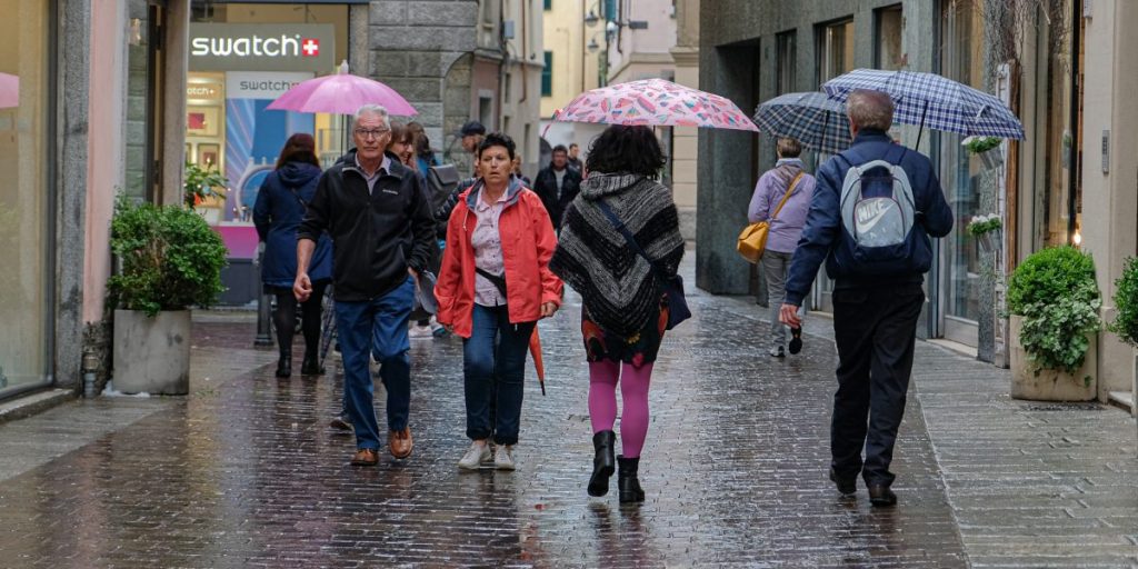 Maltempo, super lavoro per i pompieri. Questa mattina 40 millimetri di pioggia caduti in città