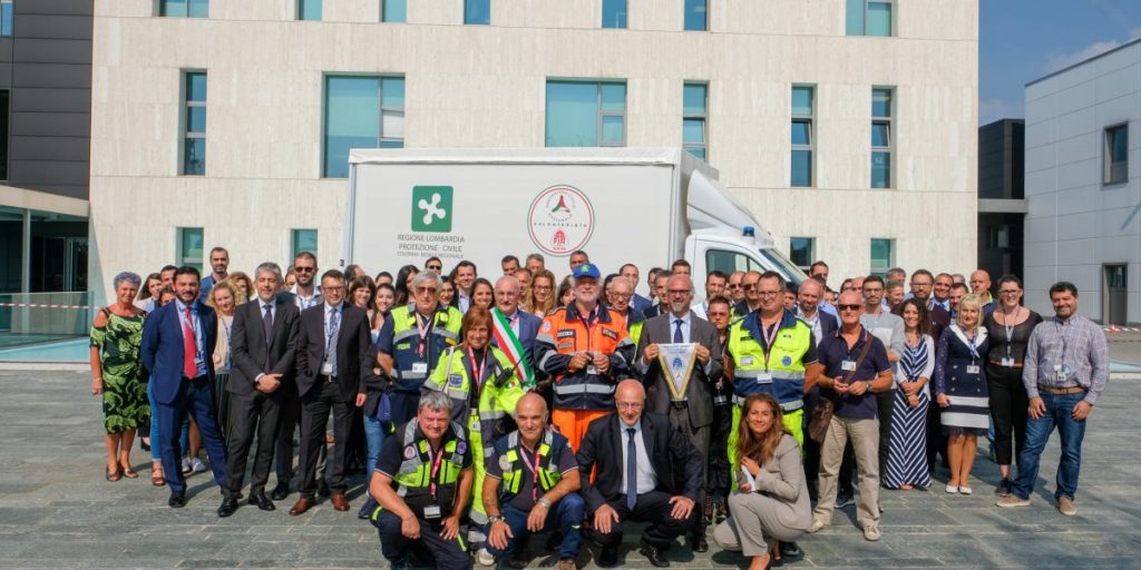 Eldor dona un mezzo di soccorso alla Protezione Civile