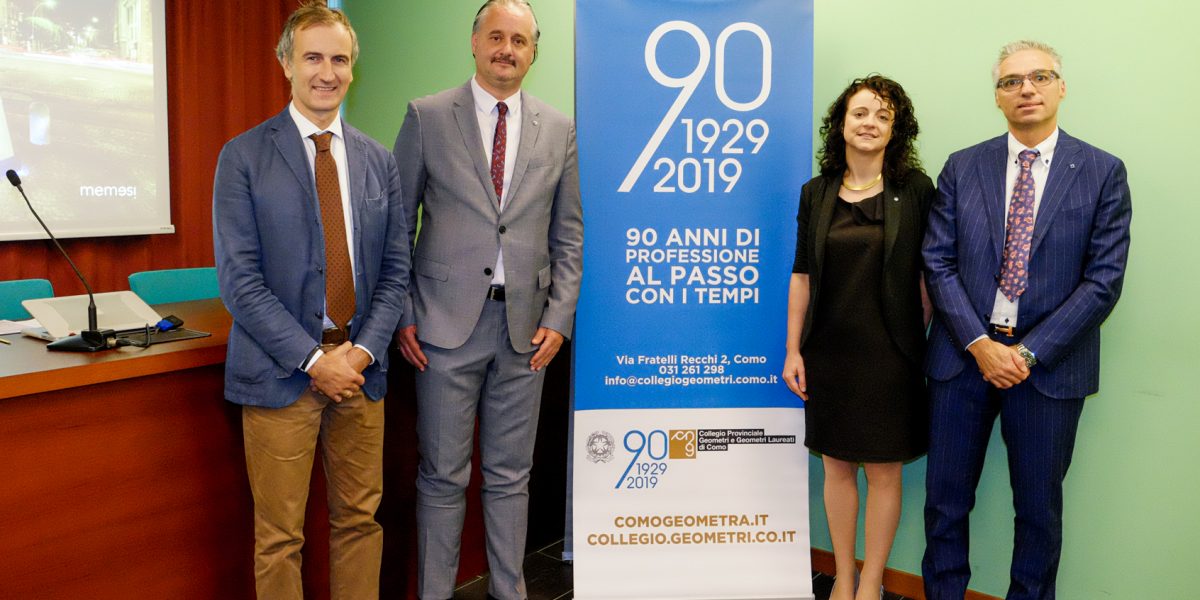 I geometri celebrano i “primi” 90 anni. Installati 5 goniometri per osservare gli “Angoli” della città
