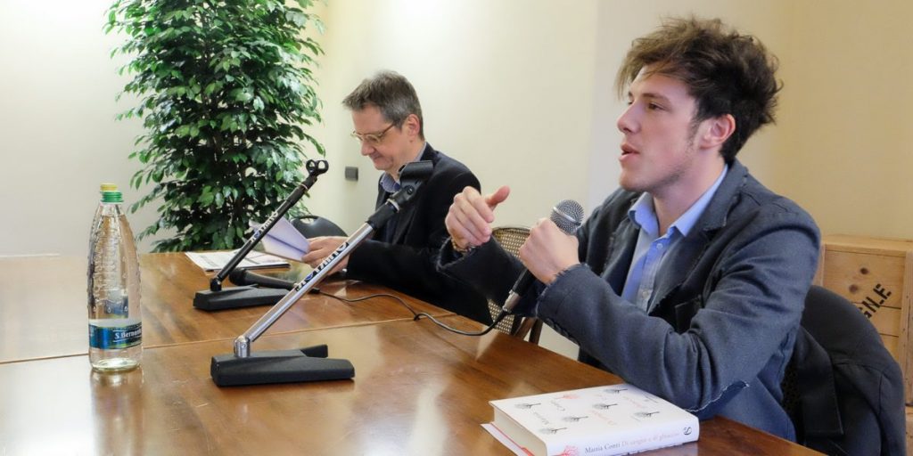 Domani a Erba il libro di Mattia Conti edito da Solferino