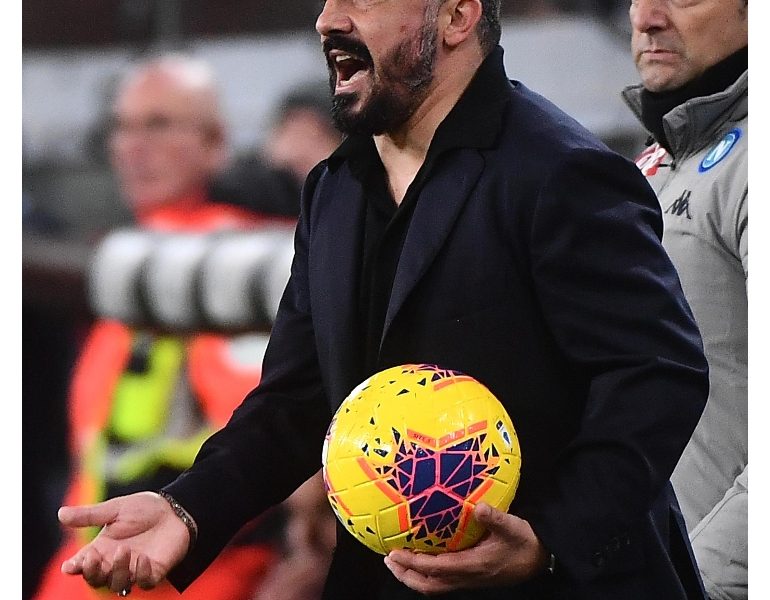 Napoli: Gattuso, pensiamo al Brescia e non a Messi