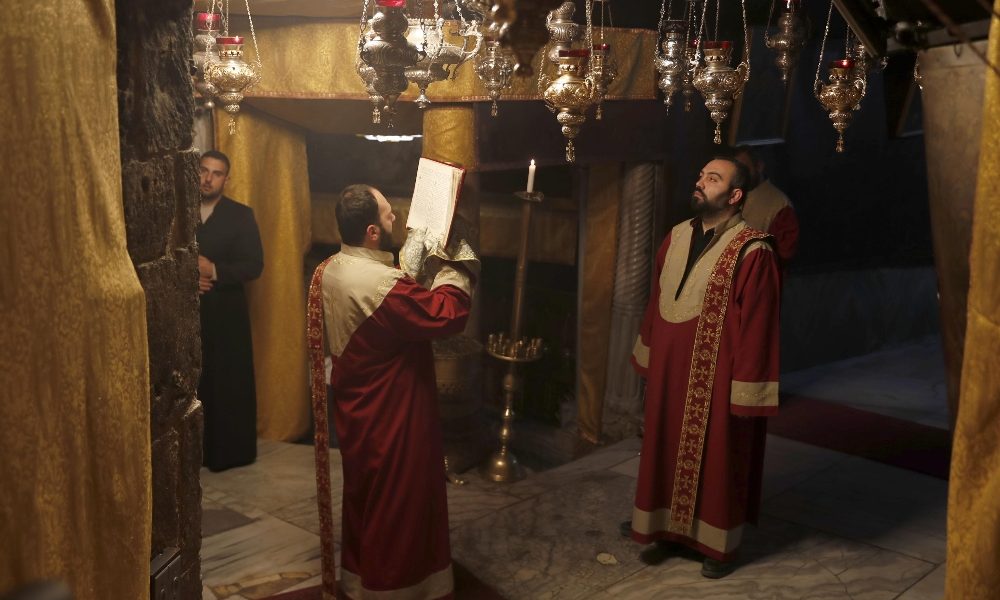 Natale:tutto pronto a Betlemme per Messa