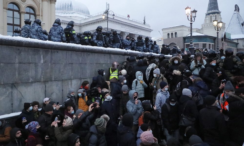 Navalny: ong, oltre 4.000 fermi alle proteste in Russia