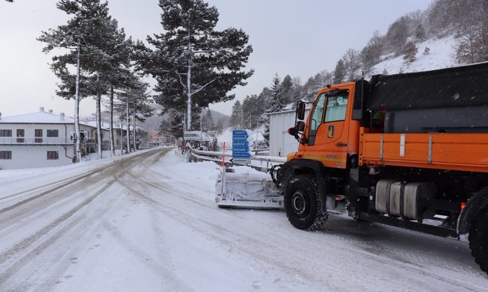 Nevica nel Mantovano