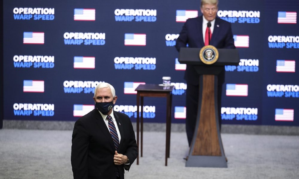 Nyt, Pence ha detto a Trump di non poter ribaltare voto
