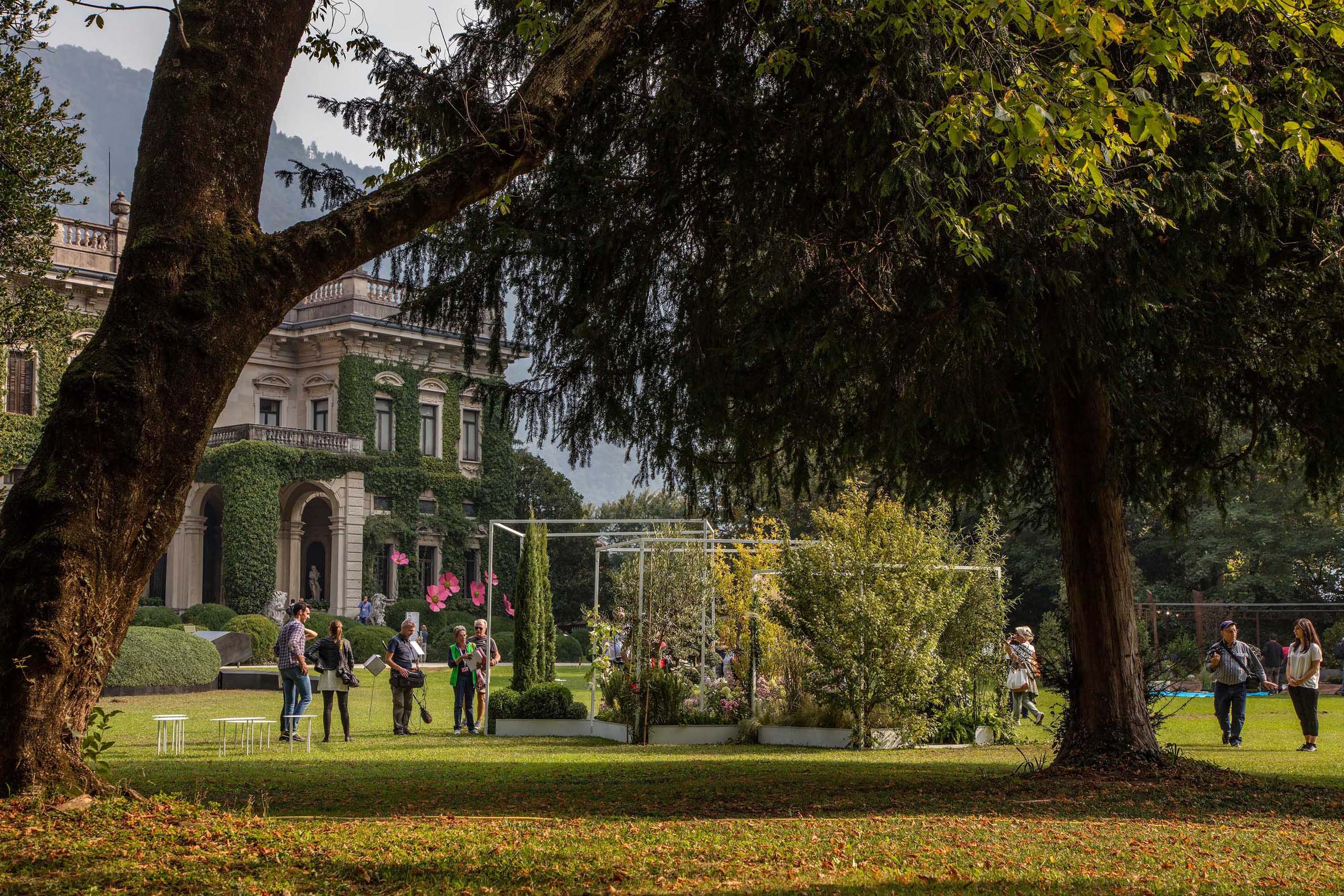 Orticolario dona cento rododendri a Villa Erba