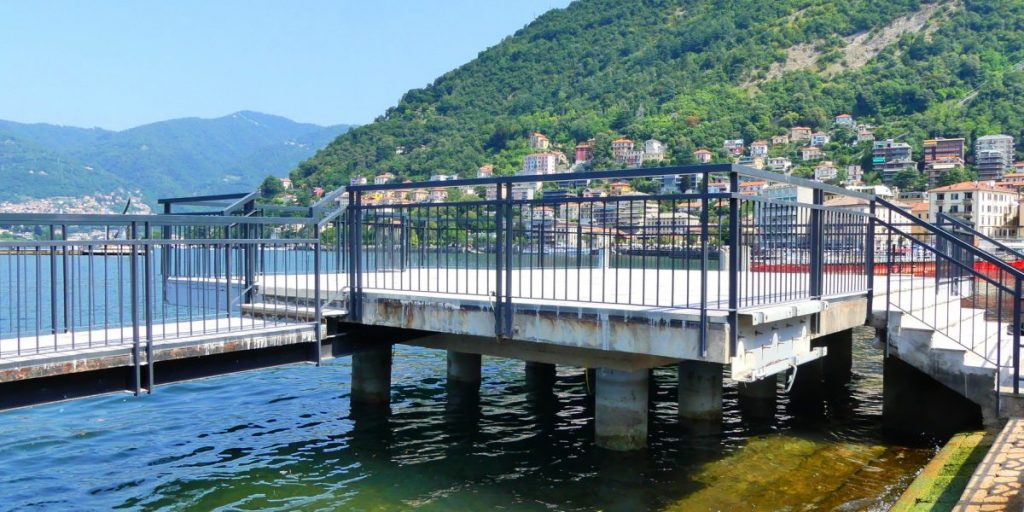 Lungolago, indiscrezioni sul progetto: la pensilina verrà abbattuta. Lunedì la presentazione