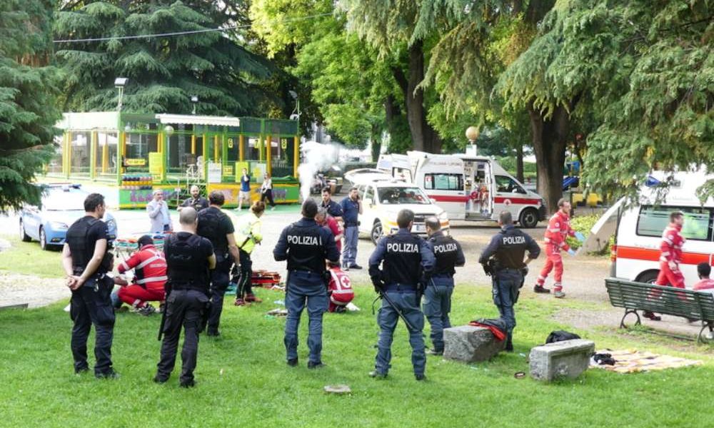 Ennesima rissa ai giardini a lago, due feriti seri