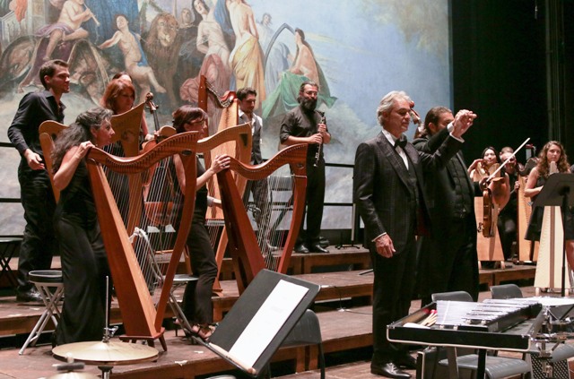 L’orchestra d’arpe di Constable in scena a Rebbio