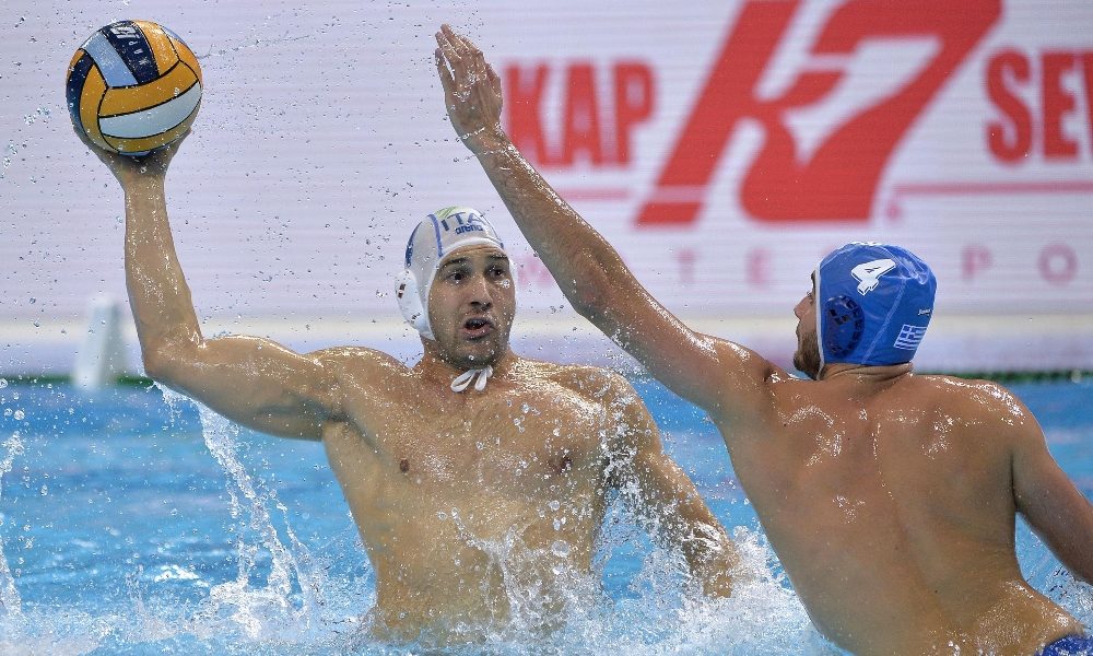 Pallanuoto: Europei; Italia-Russia 14-12