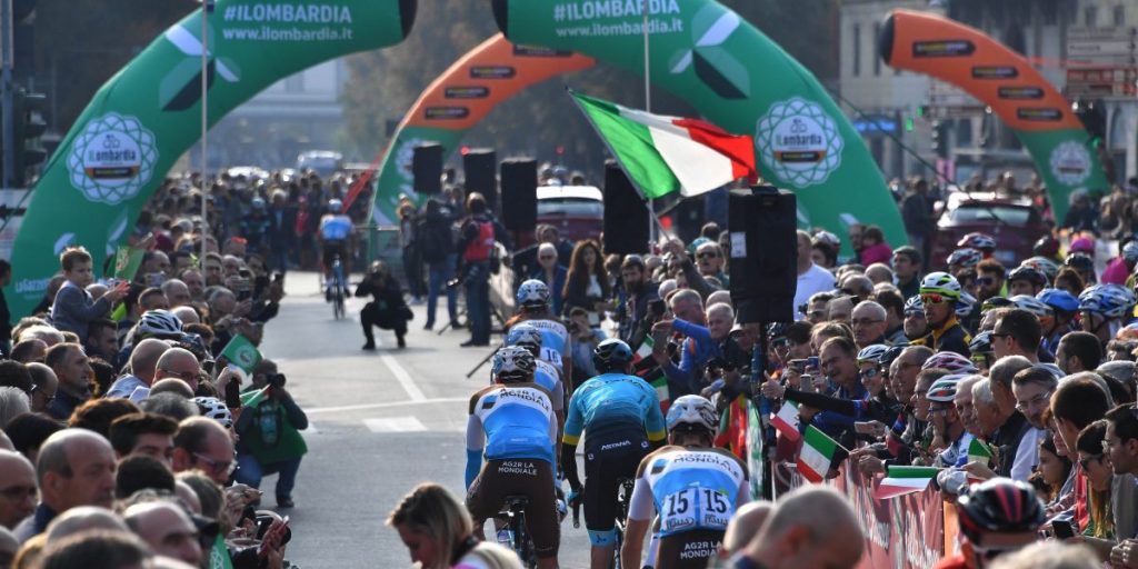 Oggi in città l’arrivo del “Lombardia”. Partenza da Bergamo, traguardo in piazza Cavour. Le indicazioni per la viabilità