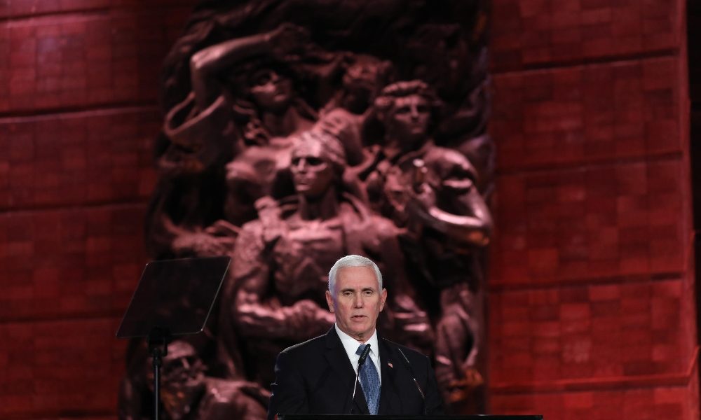 Pence, uniti contro l’antisemitismo