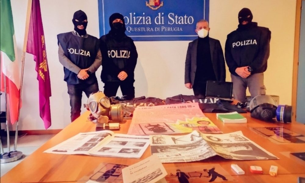 Perquisizioni in Umbria a elementi area anarchica