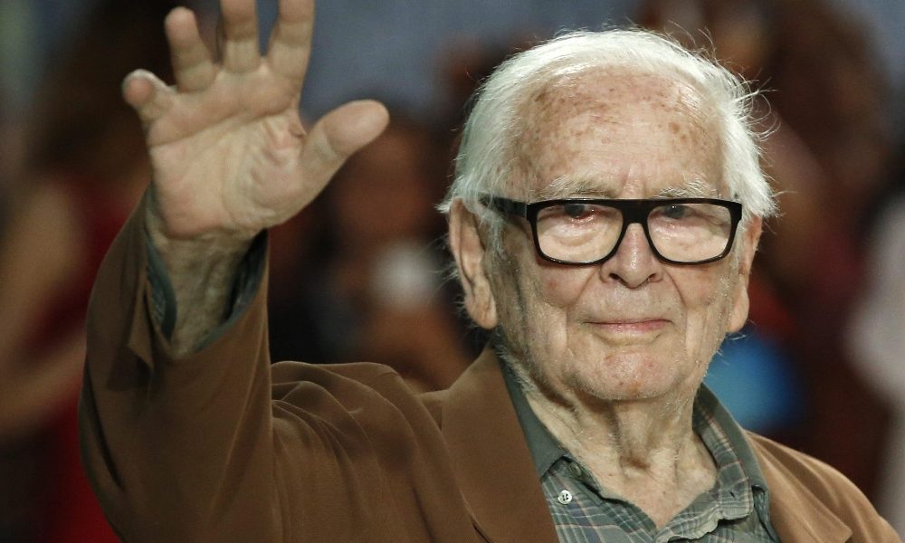 Pierre Cardin: funerali in ‘intimità familiare’ a Montmartre