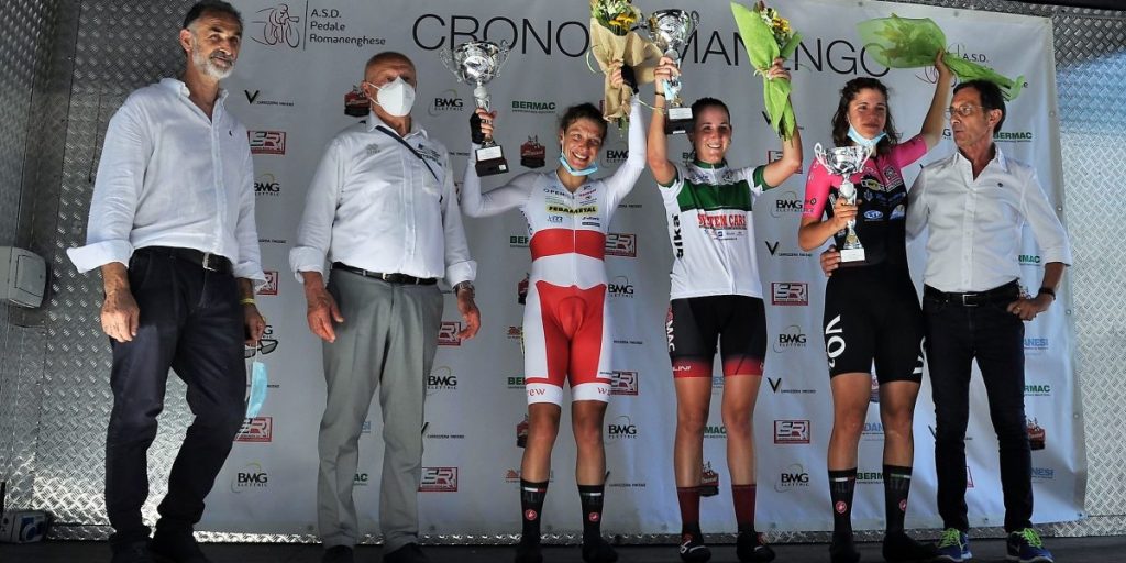 Ciclismo, Alice Gasparini campionessa regionale a cronometro