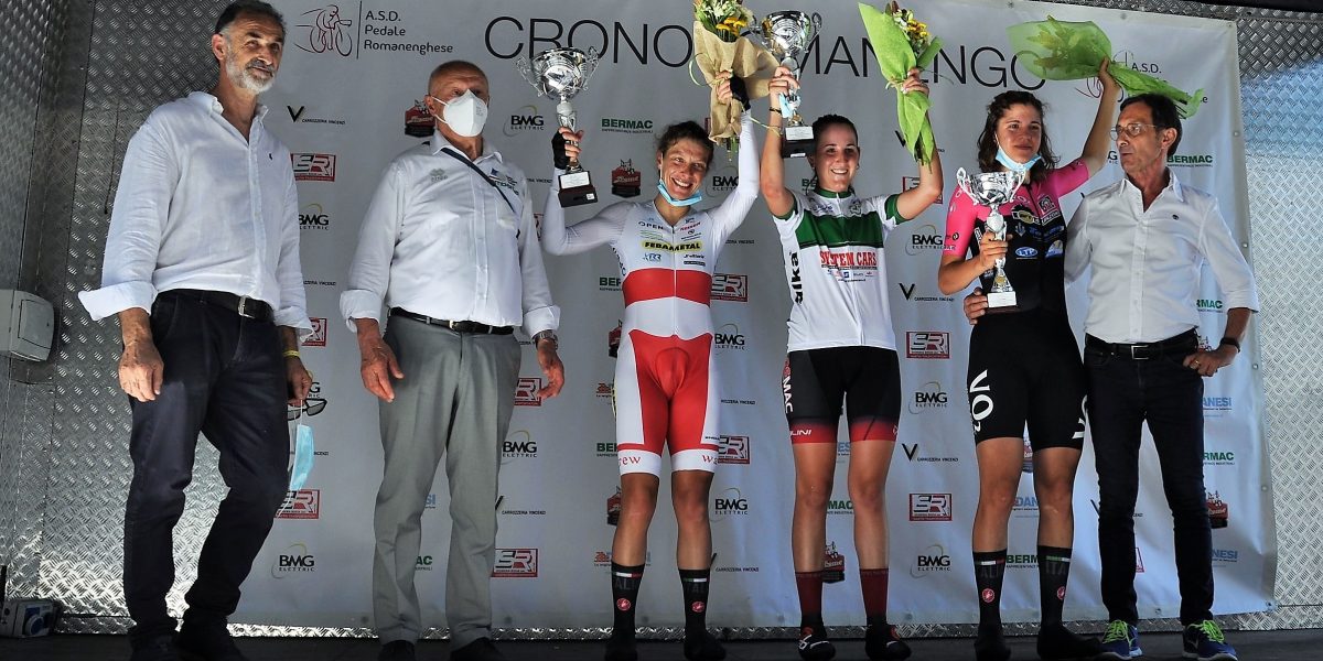 Ciclismo, Alice Gasparini campionessa regionale a cronometro
