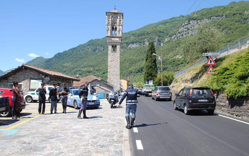 Chiude il distaccamento estivo della Polstrada a Tremezzina: 321 multe e 893 punti sottratti