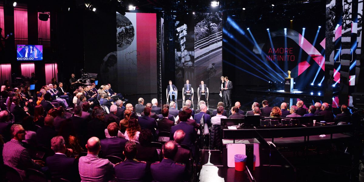 Giro d’Italia 2019 a Como. L’entusiasmo di Andrea Monti, Davide Cassani e Renato Di Rocco