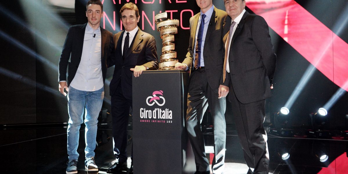 Il Giro d’Italia sul Lario. Urbano Cairo: «Como è una città bellissima, una ottima scelta»