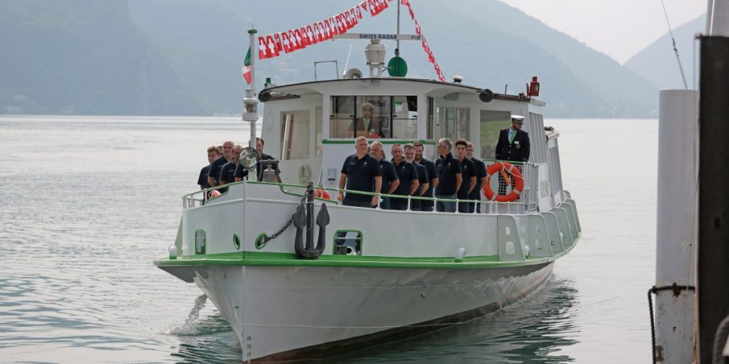 Lugano vara il primo battello completamente elettrico