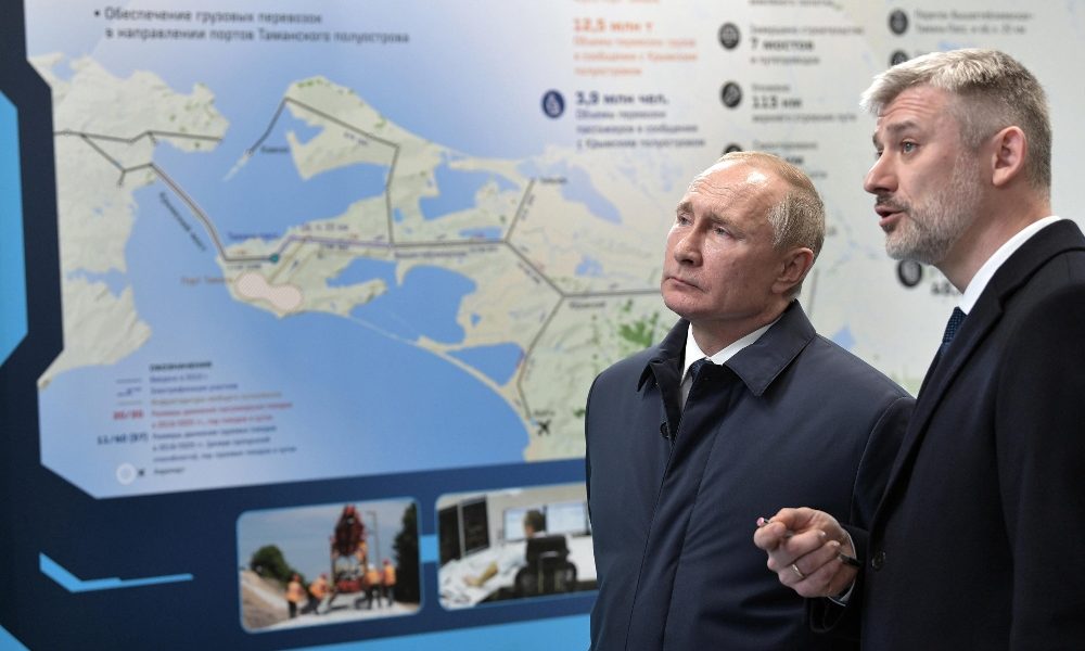 Putin inaugura ferrovia Russia-Crimea