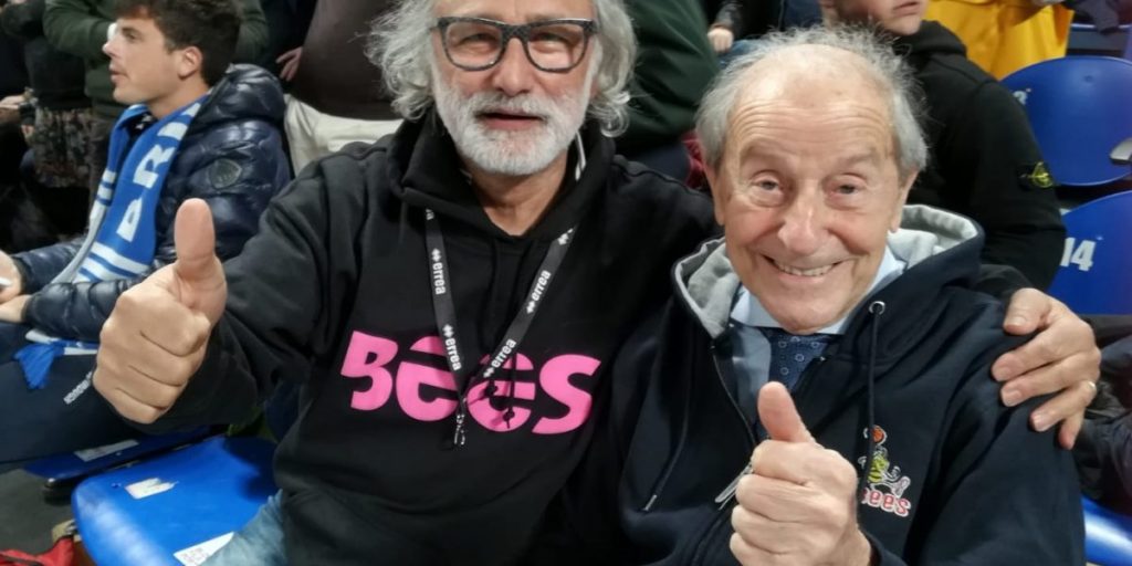 Raffaele in prima fila a Pesaro: il 90enne comasco alla finale di Coppa Italia