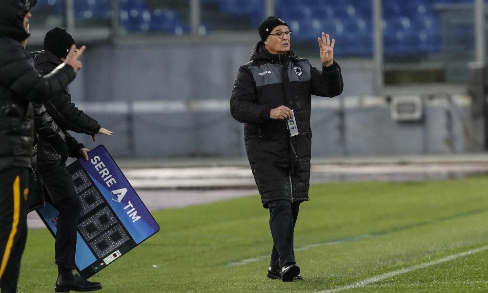 Ranieri rilancia Quagliarella nel derby con Spezia