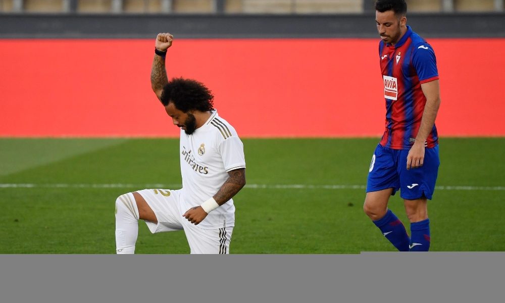 Real Madrid a passo del Barca, Marcelo si inginocchia per Floyd