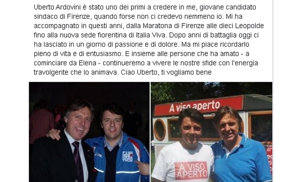 Renzi, bisogna ripartire