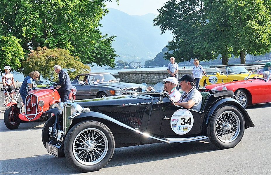 Giro del Lario, rievocazione con le vetture d’epoca. L’evento scatta alle 13 da piazza Cavour