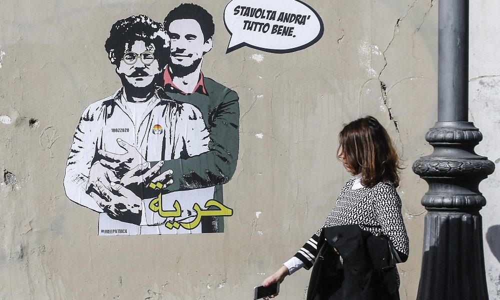Rimosso murales Ziky-Regeni a Roma