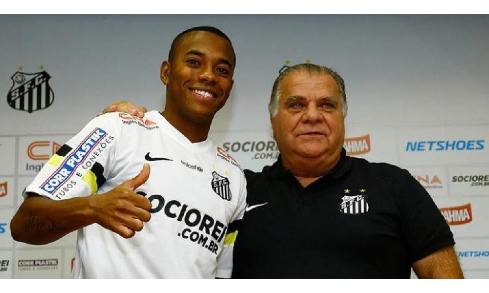 Robinho processo per stupro, Santos sospende contratto