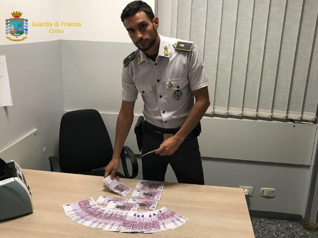 Doppio sequestro di valuta a Brogeda: la Finanza scopre oltre 250mila euro nascosti in borselli e zaini