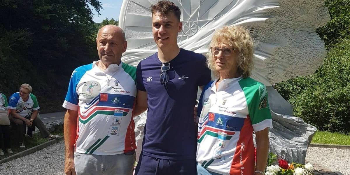 Il Tour de France ricorda Fabio Casartelli. La cerimonia sul Col du Portet. LE FOTO