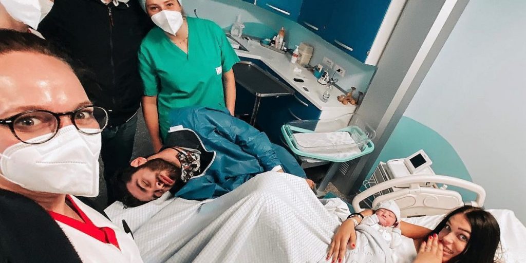 Fiocco azzurro in casa Sala: è nato Damian, figlio di Stefano e Dasha