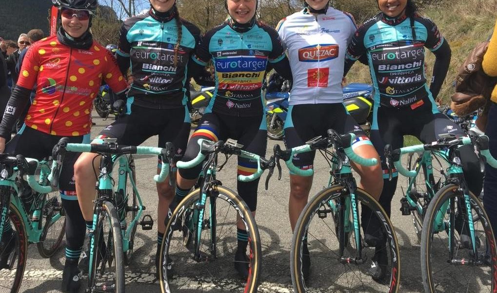 Ciclismo femminile, Alice Gasparini festeggia in Francia con la sua squadra