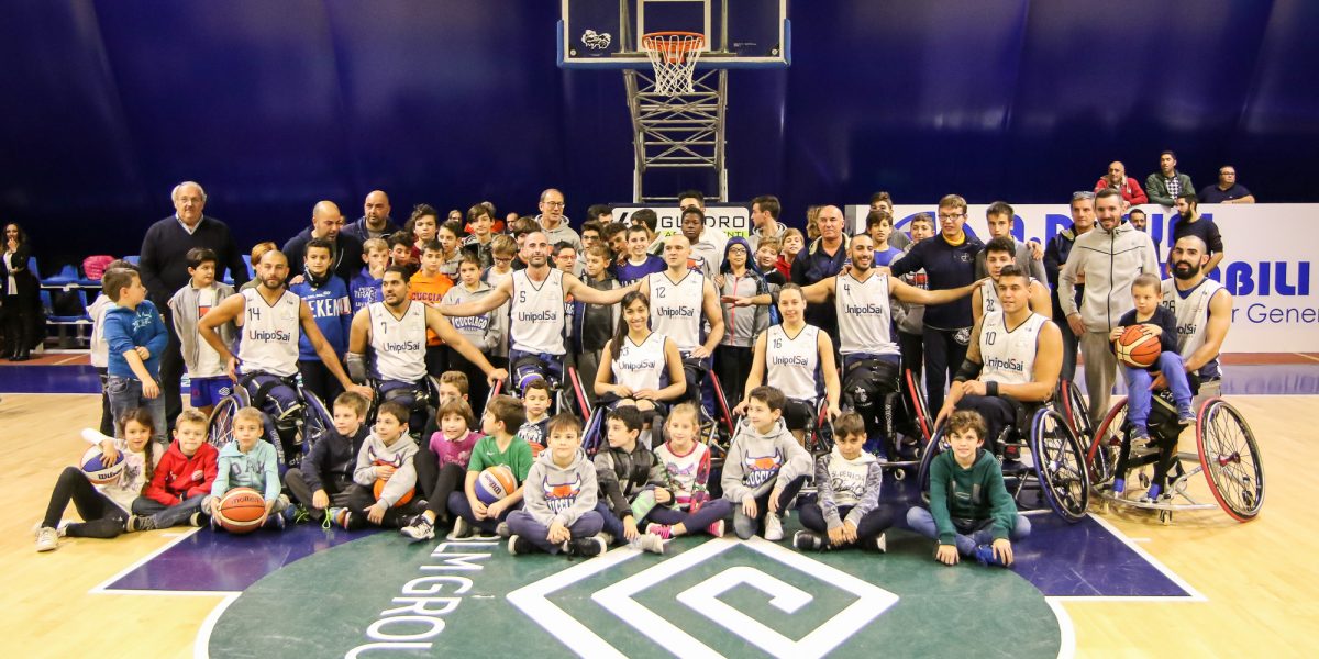 Derby amichevole di basket paralimpico: ad Albate Cantù batte Varese