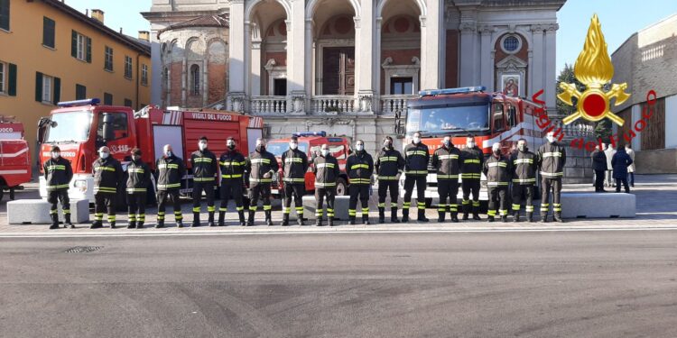 I Vigili del Fuoco di Appiano Gentile festeggiano 121 anni