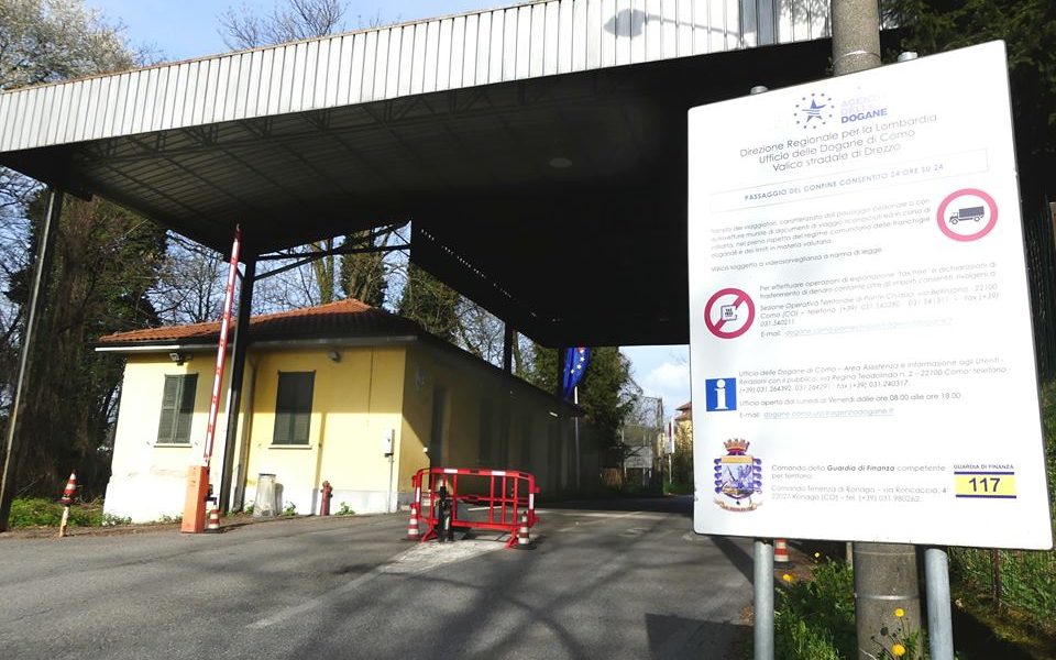 Il Canton Ticino: “Chiudere i valichi minori e più controlli in dogana”