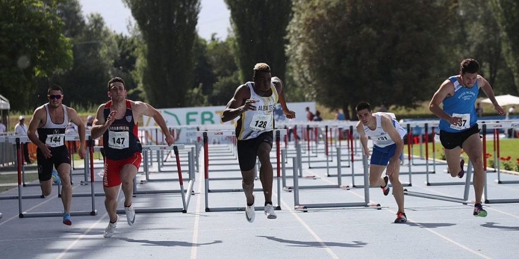 Chituru Ali, dell’Unione Sportiva Albatese è il campione italiano dei 110 ostacoli