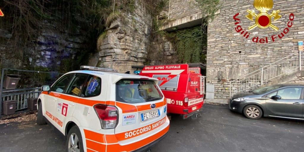 Moltrasio, mobilitazione per un malore in una zona impervia