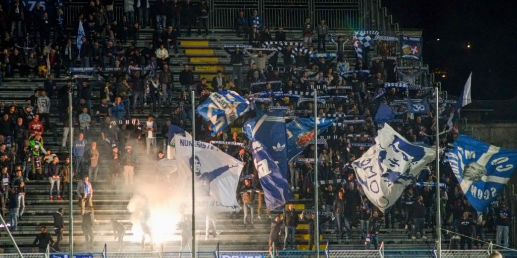 Coprifuoco Sinigaglia, zona stadio blindata. Undici spettatori ospiti “chiudono” la città