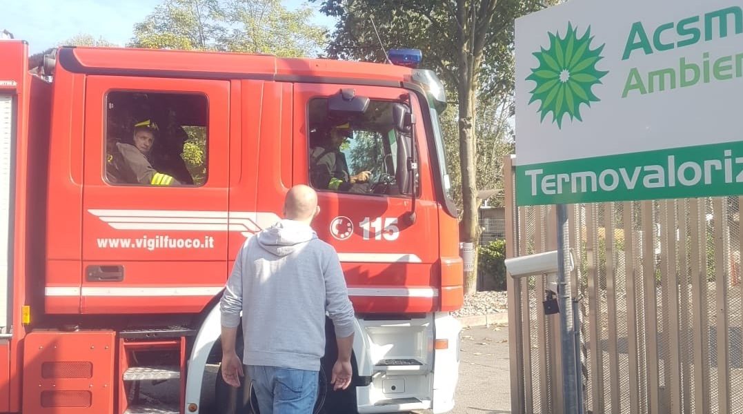 Grave infortunio sul lavoro nell’area del forno inceneritore