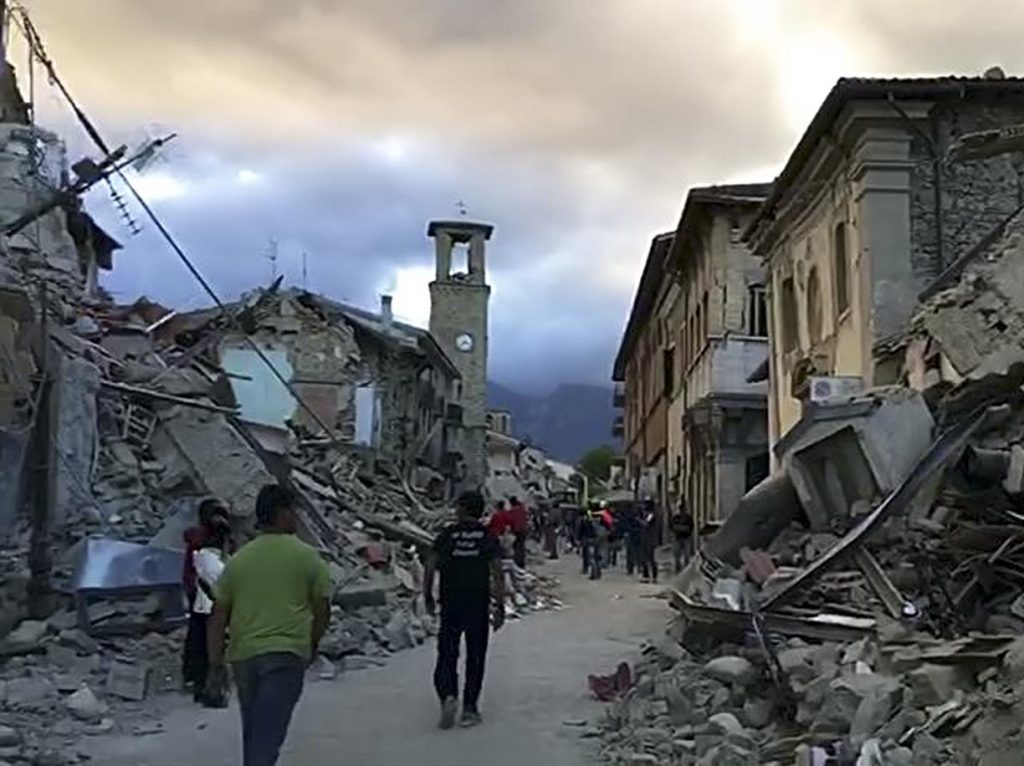 Raccolta fondi nell’anniversario del terremoto di Amatrice