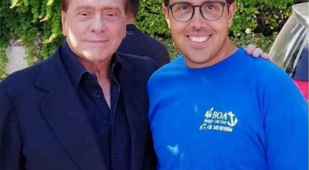 Menaggio, “blitz” di Berlusconi sul lungolago