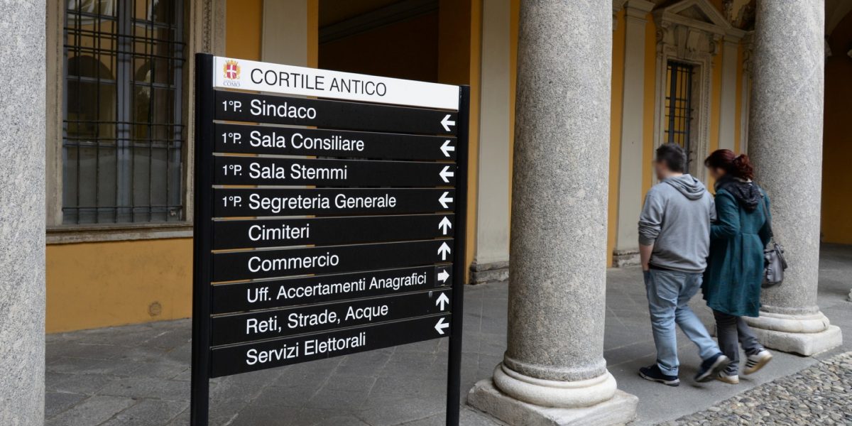 Coronavirus, uffici del Comune di Como chiusi ma attivi per le urgenze