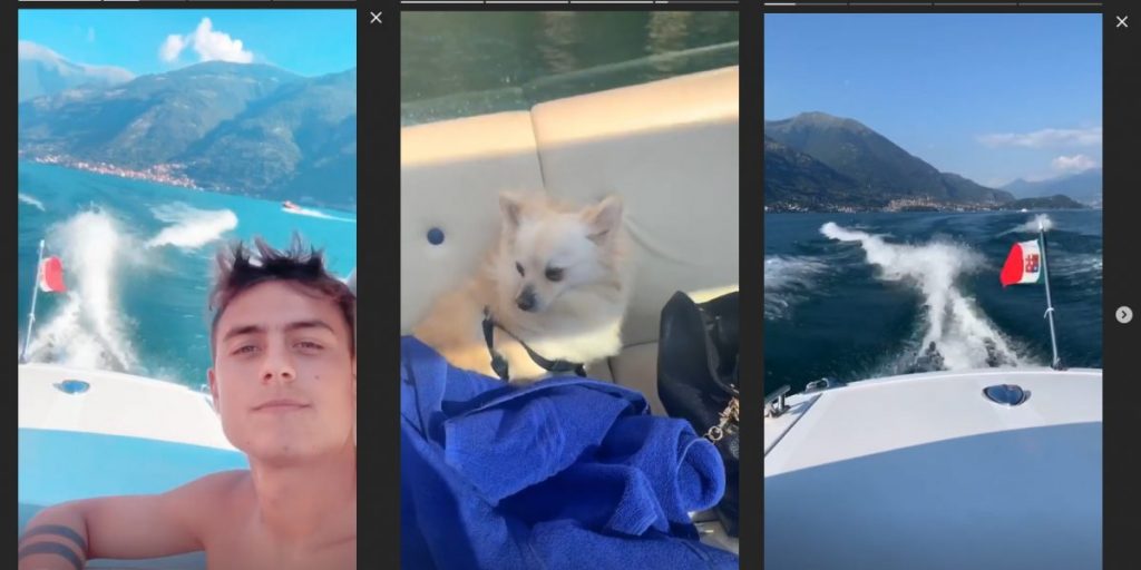 Paulo Dybala e la “sospetta” gita sul Lago di Como